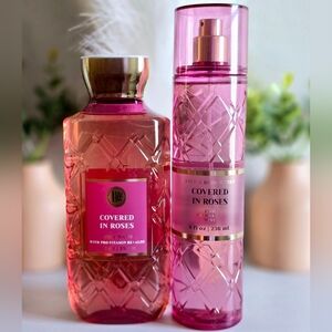 Covered In Roses body Care Set By Bath And Body Works